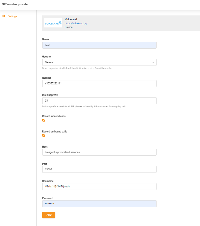 Voiceland-legitimasjon