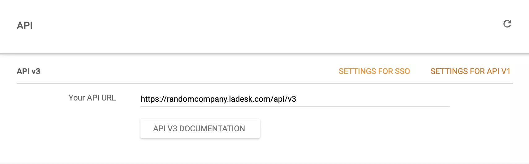 Hvor du finner API V1