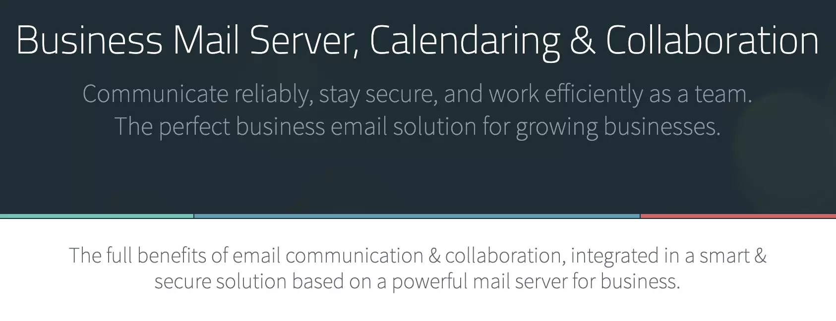 Axigen-nettsted med programvareinformasjon