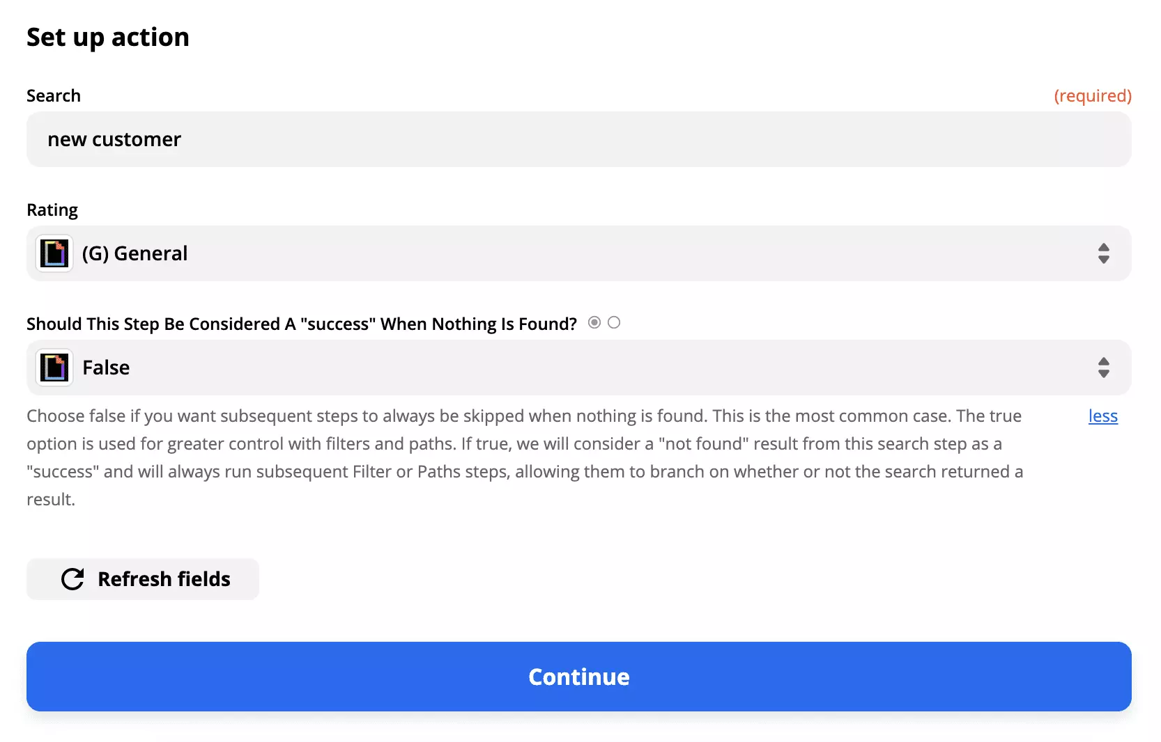 Giphy-handlingsoppsett i en integrasjon med LiveAgent