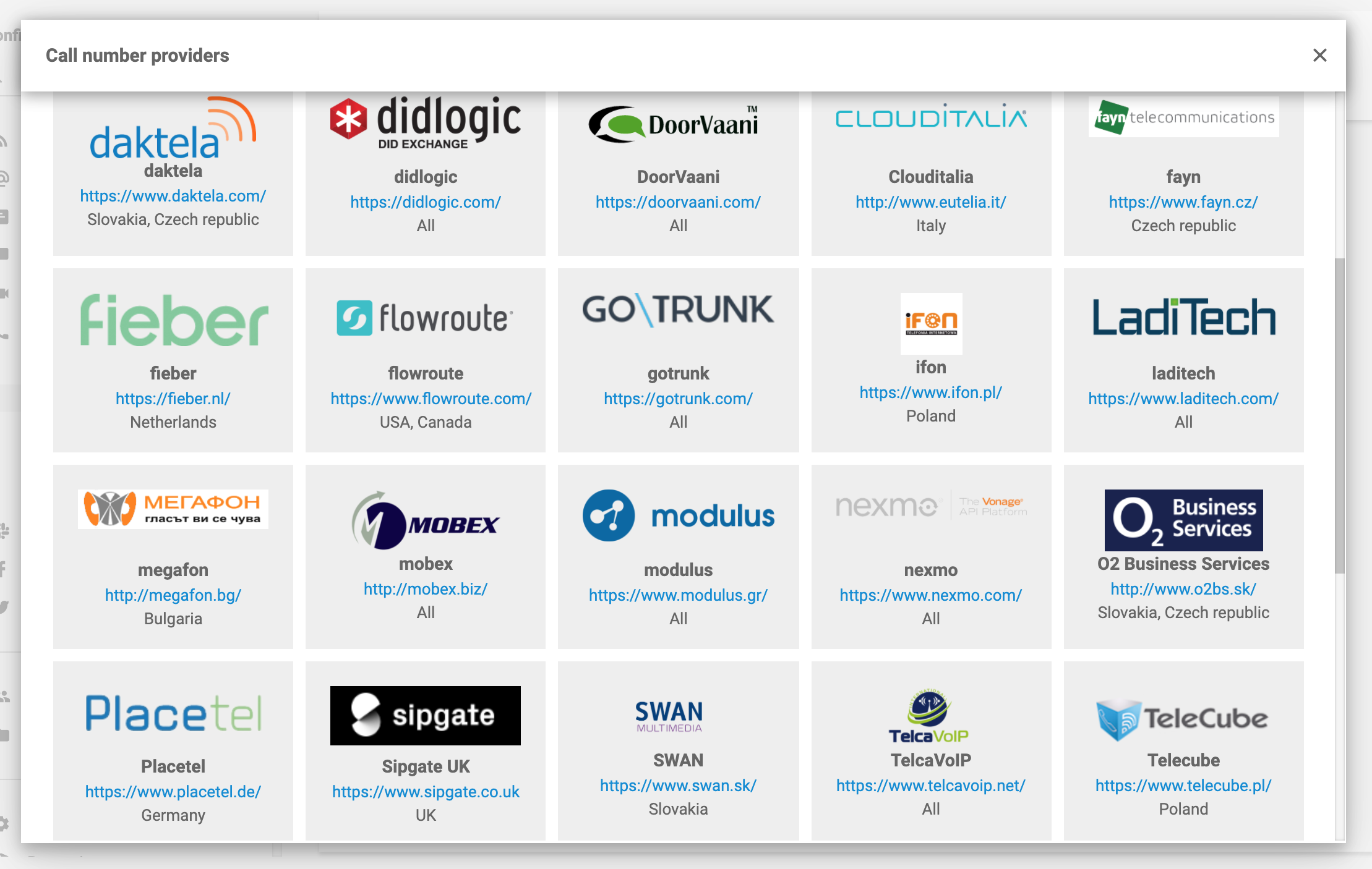 O2 Business Services VoIP partner LiveAgent