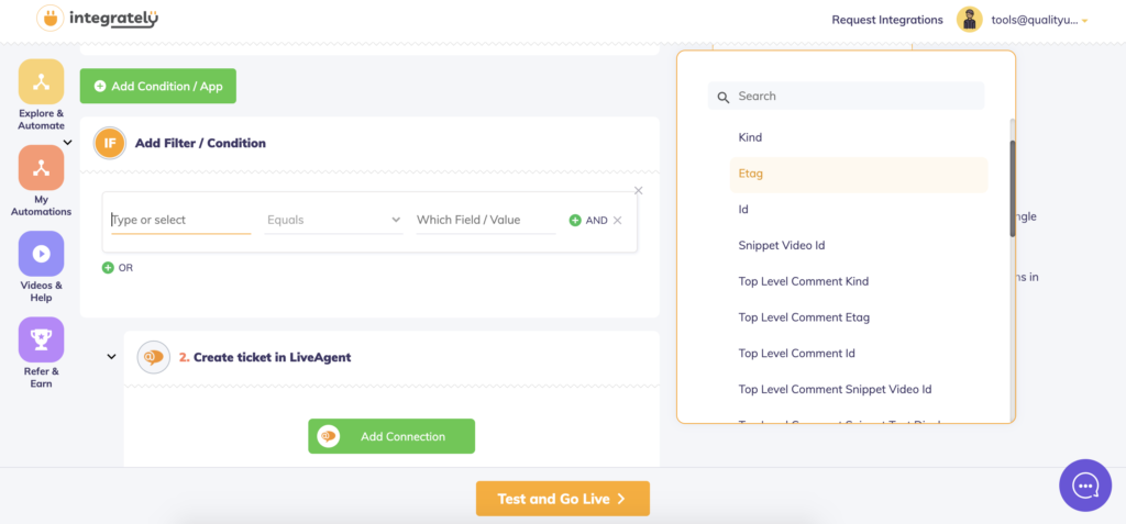 Automatiseringsbygger for avanserte arbeidsflyter