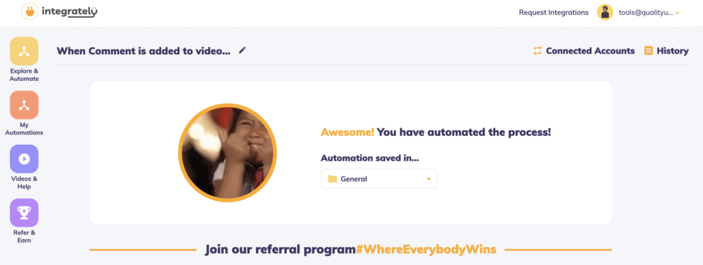 Siste detaljer mellom LiveAgent og Youtube-integrasjon