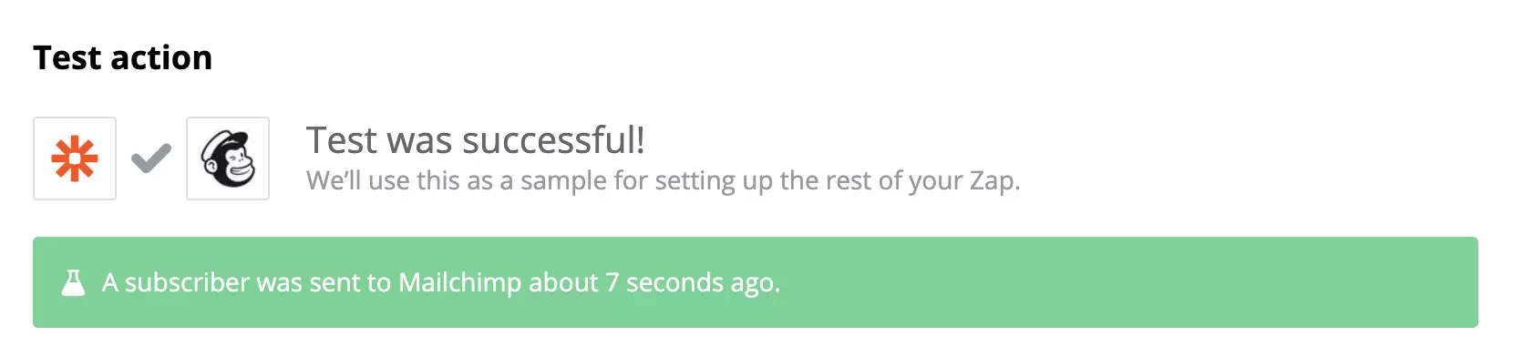 Mailchimp og LiveAgent integrasjonstest