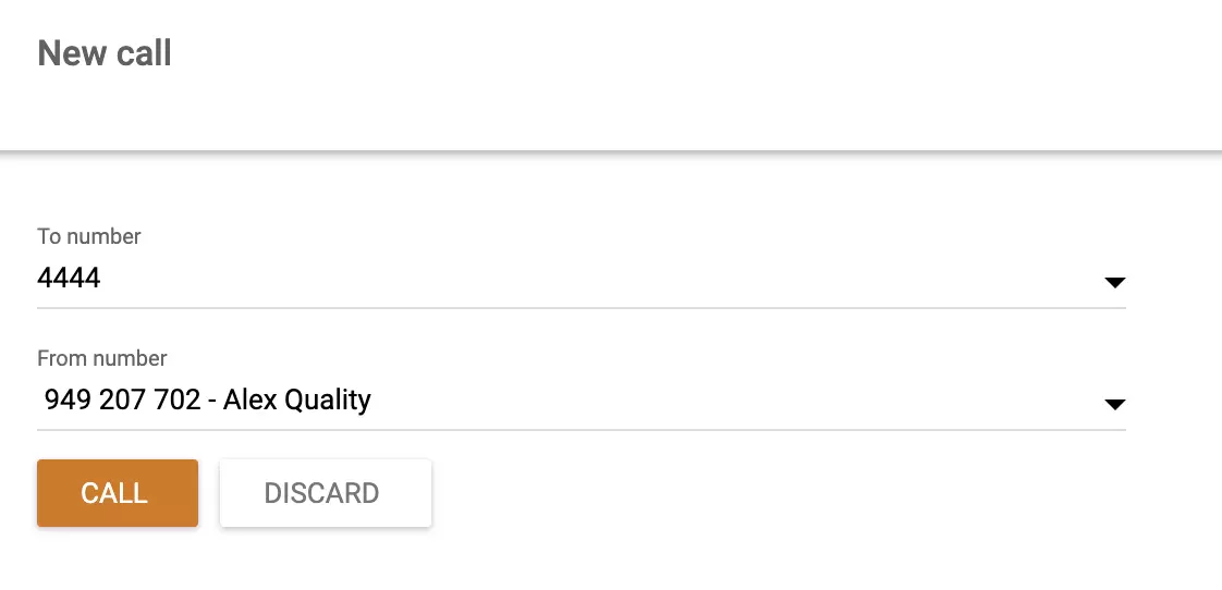 Begynn å ringe med TelefonBG-nummer fra LiveAgent