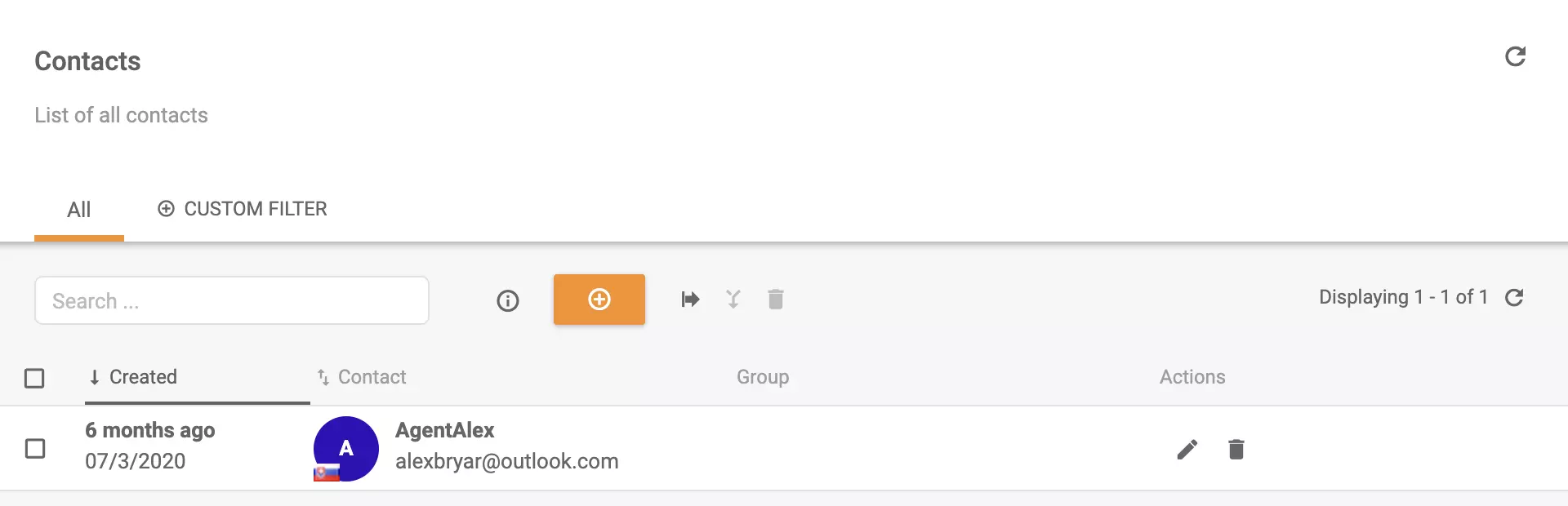 Kunde har blitt lagt til LiveAgent takket være vellykket integrasjon med Braintree