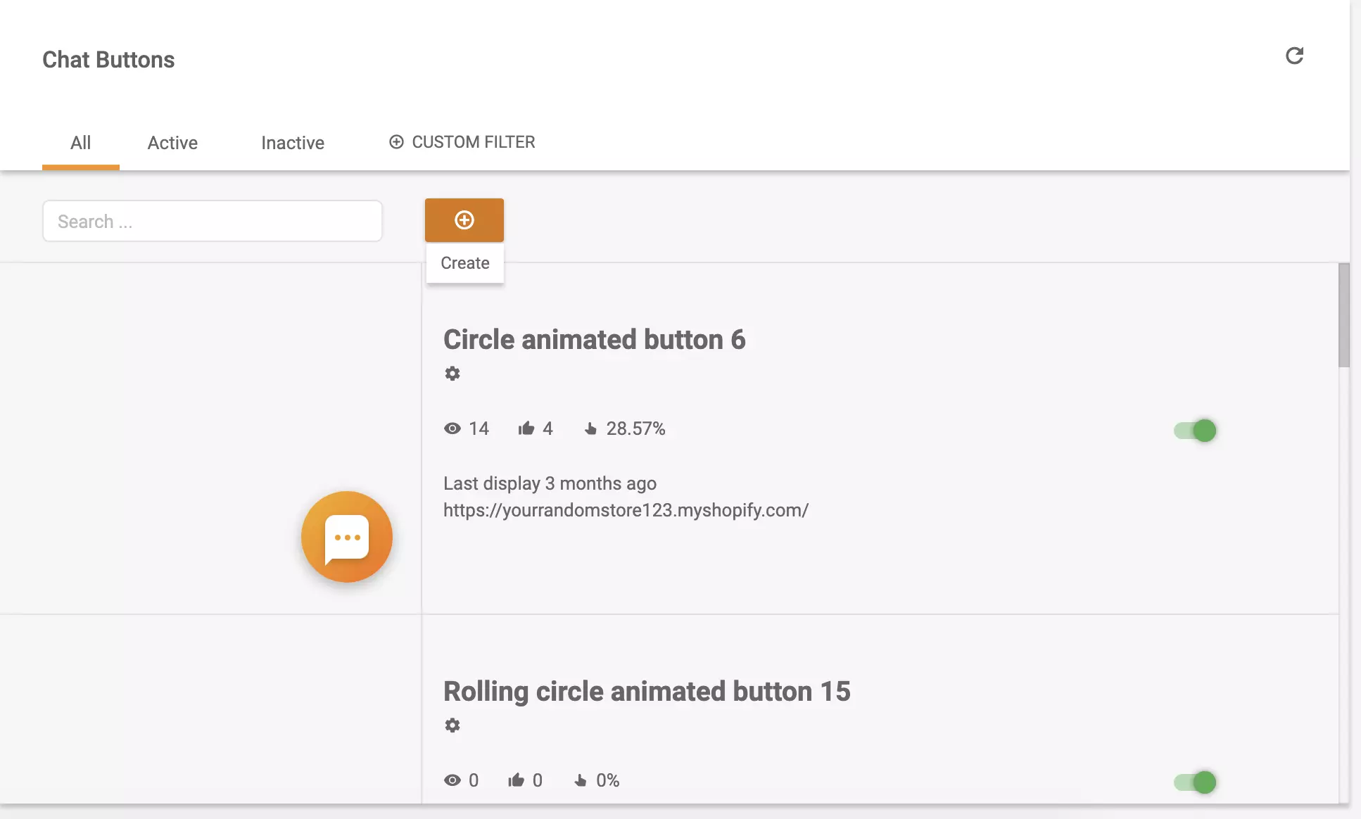 Lag en chatteknapp i LiveAgent for senere bruk i Silverstripe