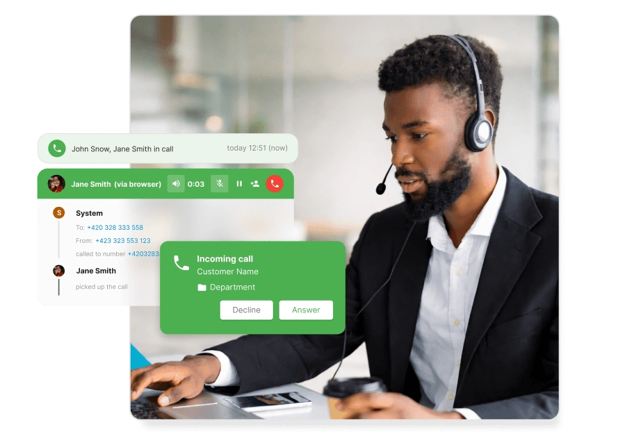 Samtalecenter-programvare