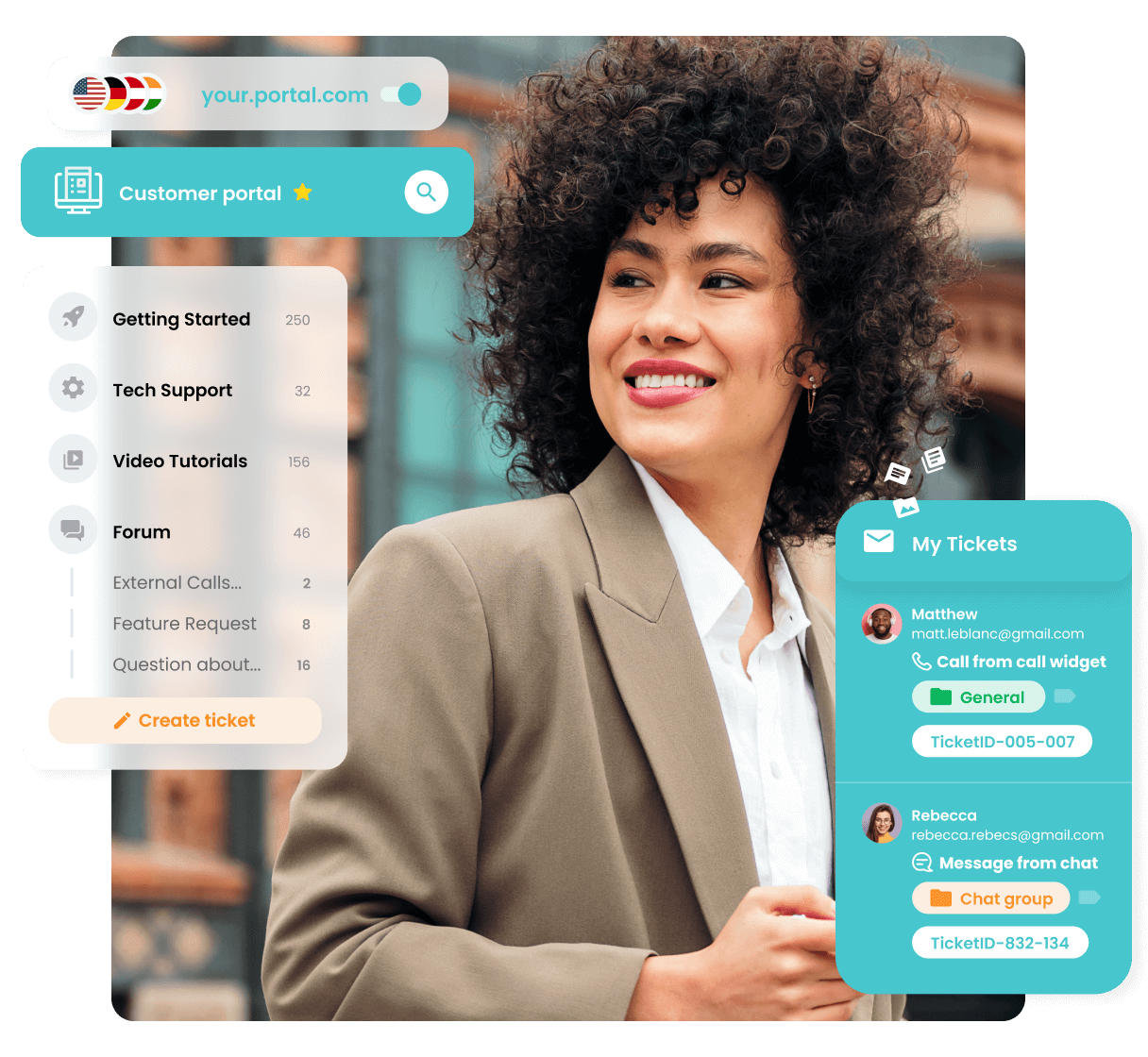 Kundeportal-programvare