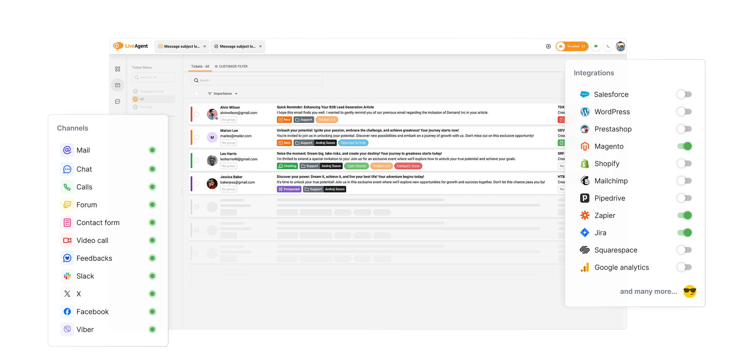Koble til dine kunder på alle kanaler