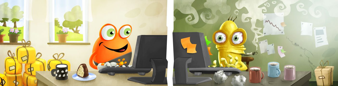 LiveAgent chatsamtaler-instrumentbord