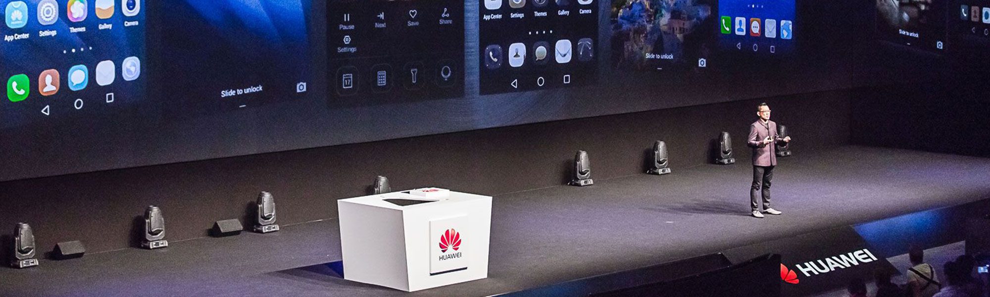 Huawei kundesupportteam som bruker LiveAgent