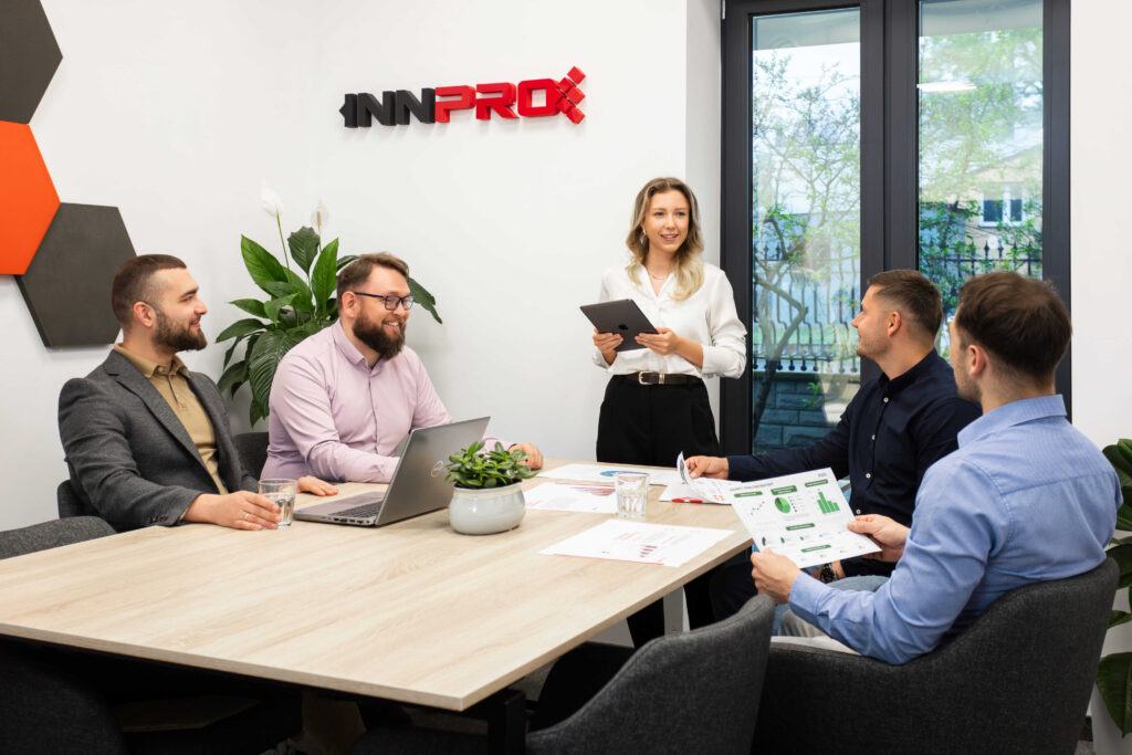 INNPROs team i kontorlandskap