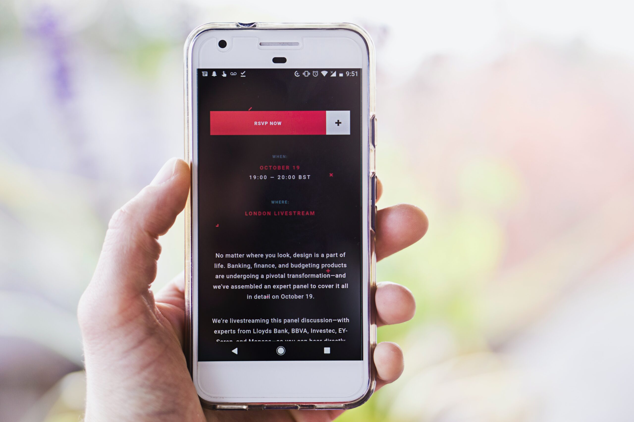 Arrangementsdeltakere som netwerker