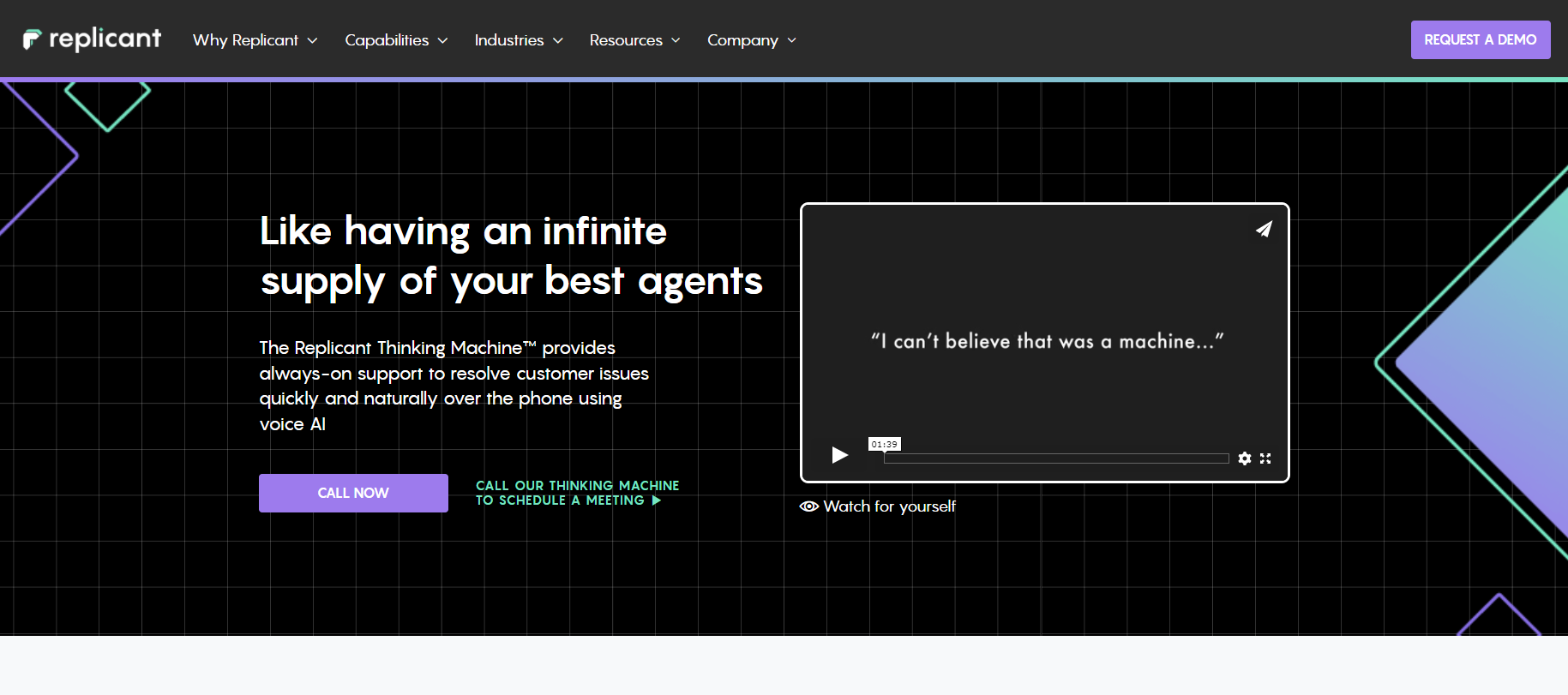 Replicant hjemmeside