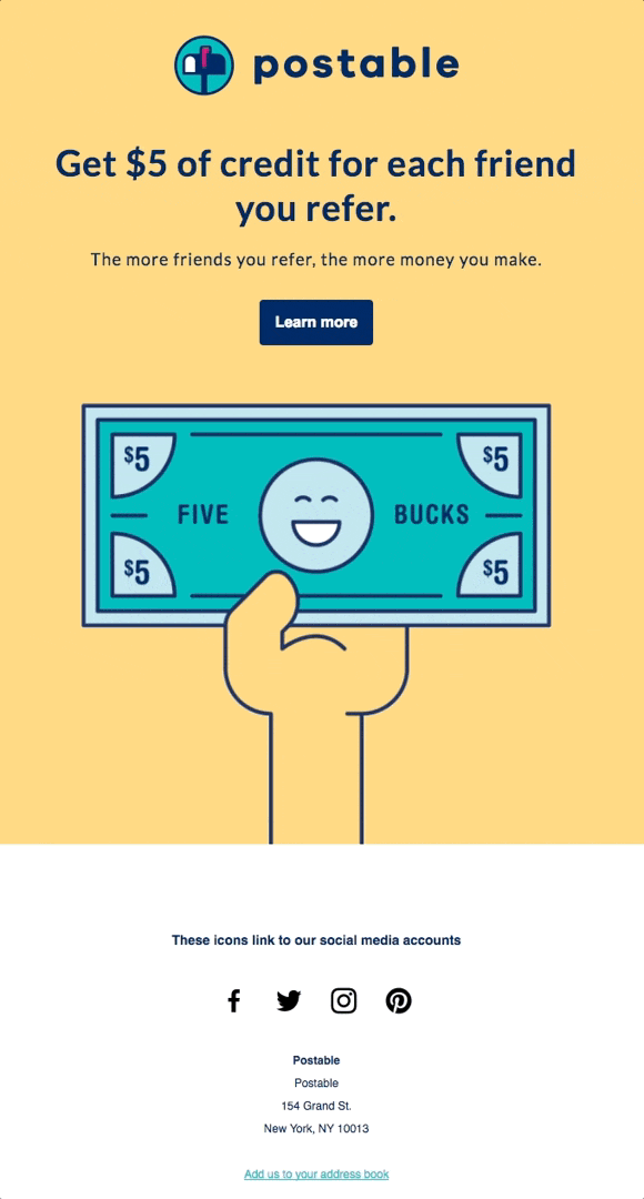 Referral markedsføringsprogram eksempel